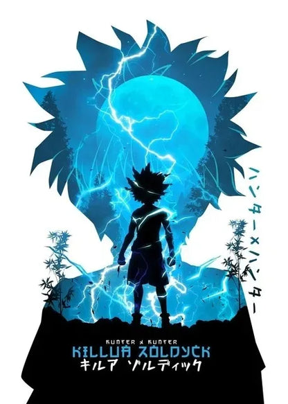 Anime Hunter X Hunter Poster Killua Zoldyck Kurapika Gon Freecss Hisoka Wall Decoration Canvas HD Painting Kawaii Room Decor