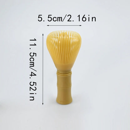 Matcha Plastic tea Whisk, Matcha Whisk with Matcha Whisk Stand, Food Grade Matcha Whisk, Resin Matcha Whisk Chasen, Brush Handcr
