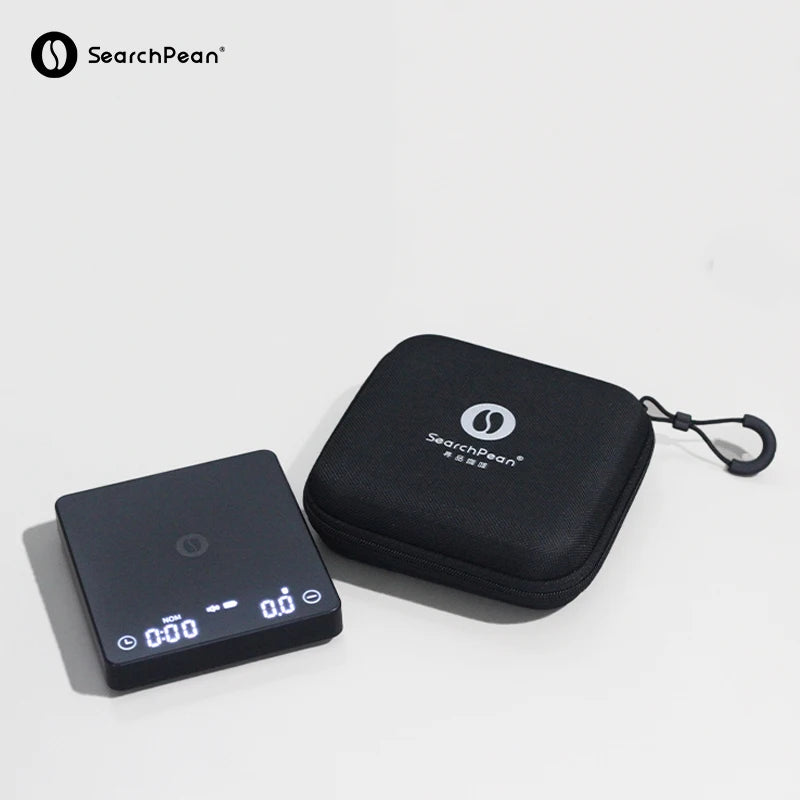 Tiny2S Digital Coffee Scale Espresso scale with timer SearchPean Mini Smart  Kitchen Scale Weight Precision USB 2kg/0.1g Gift