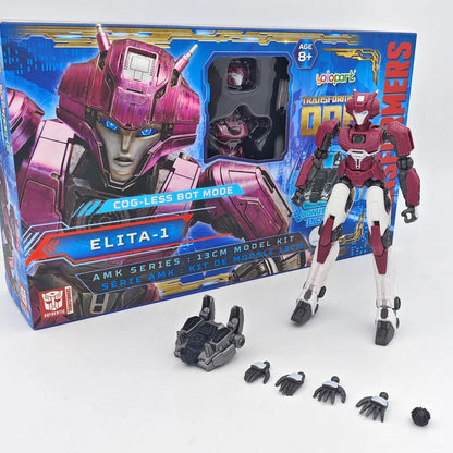 Yolopark Transformers One Toys ELITA-1  ELITA ONE Cog-less 13CM Model Kit Transformers Action Figures Toys