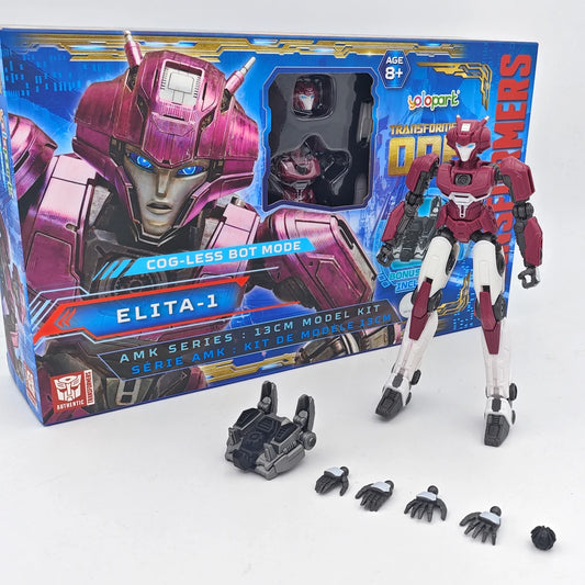 Yolopark Transformers One Toys ELITA-1  ELITA ONE Cog-less 13CM Model Kit Transformers Action Figures Toys