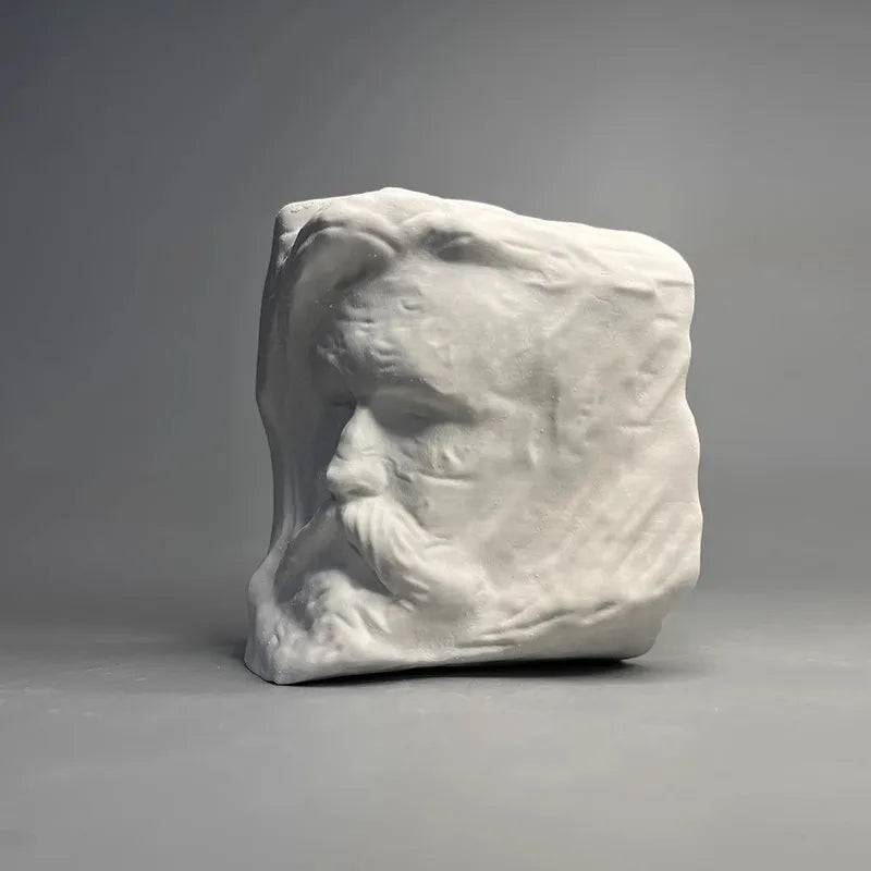 Nordic Ins Retro Sculpture Aromatherapy Gypsum Niche Birthday Gift Desktop Car Decoration Gifts Statue Crafts Home Aesthetics