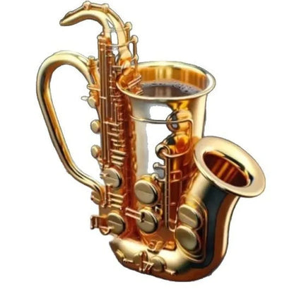 New Unique Musical Instrument Coffee Mug Creative Mug Milk Cup High-End Gift Desktop Ornaments