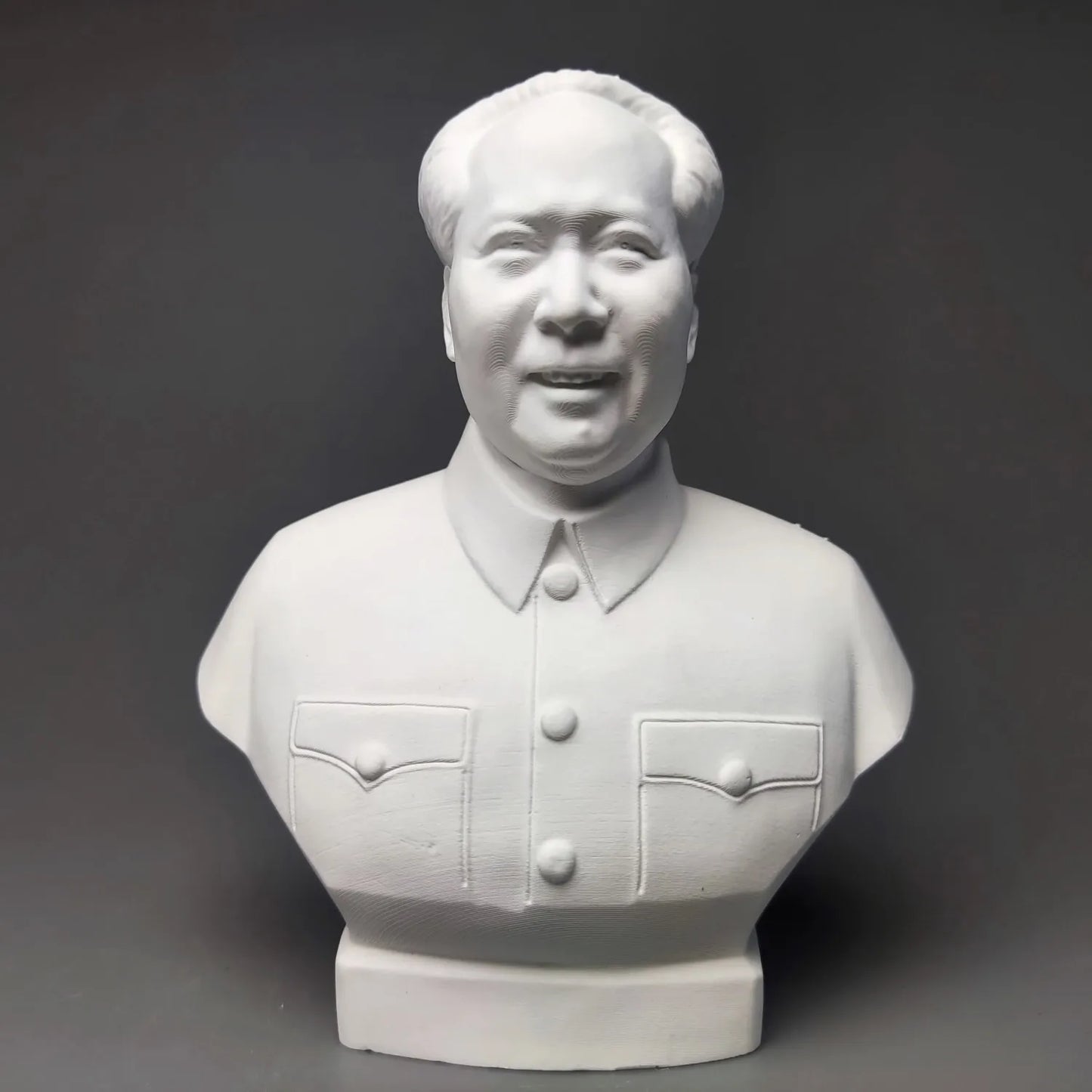Mao Zedong Great Man Ornament Chairman Plaster Statue Art Teaching Aids Decoration Living Room Figurine Desktop Decor Modern
