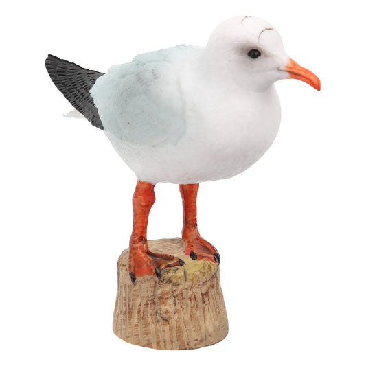 Red-billed Gull Model Nautical Seagull Figurine Miniature Decor Toys Statue Plastic Home Accents