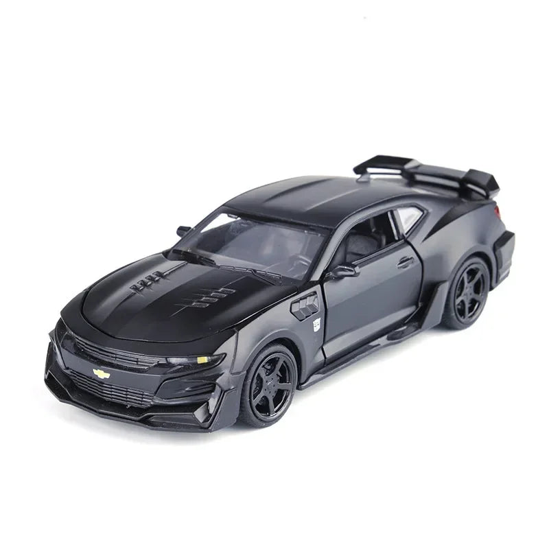 1:32 Scale Chevrolar Camaro Car Toys Alloy Diecast Model Super Sport Car with Sound Light Vehicles Toy for Child Birthday Gifts