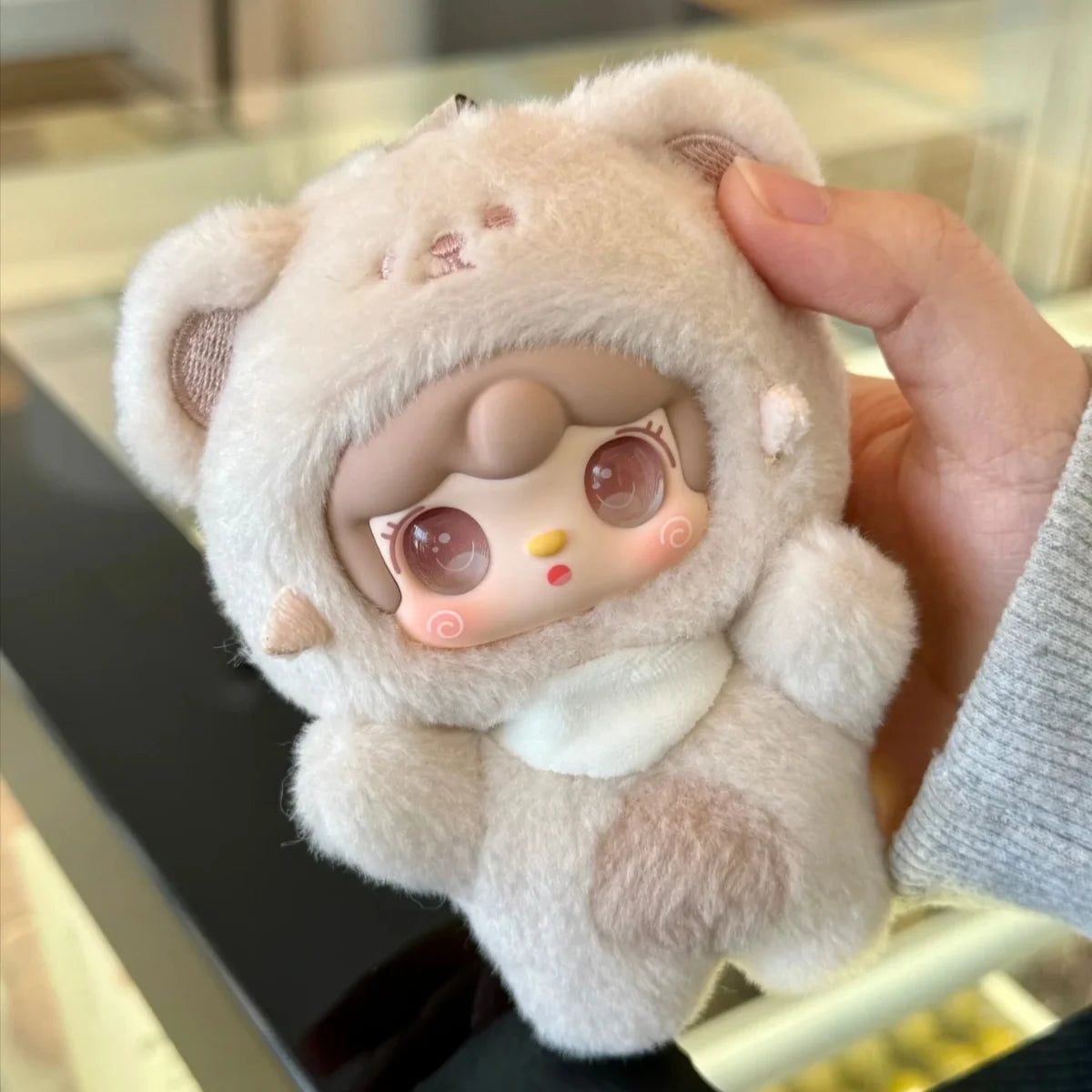 New Yooki V4 Take A Bite Of Bear Series Blind Box Vinyl Doll Gift Dolls Bag Pendant Mystery Box Surprise Girl Christmas Present