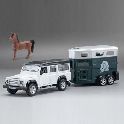 1:36 Alloy Jeep Wrangler Ford F150 Caravan Models Cars Toys Range Rover Touring Car Doors Opened Off-road Vehicles Kids Gifts