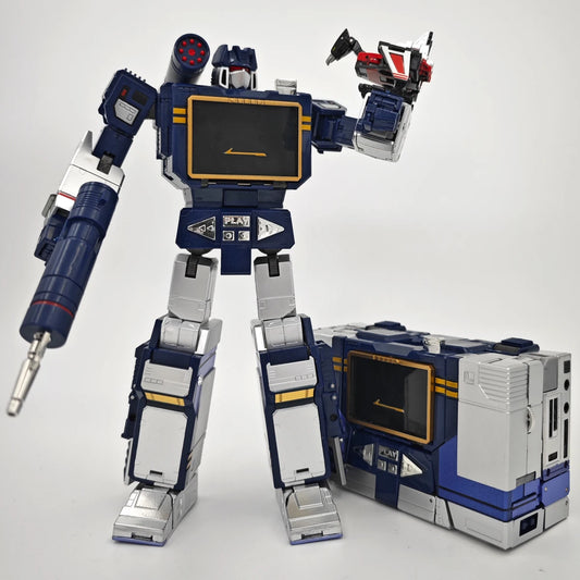 THF-01J Soundwave G1 Transformation THF01 Tape Corps THF01J THF01P  Walkman MasterPiece MP13 MP-13 Action Figure Robot Toys