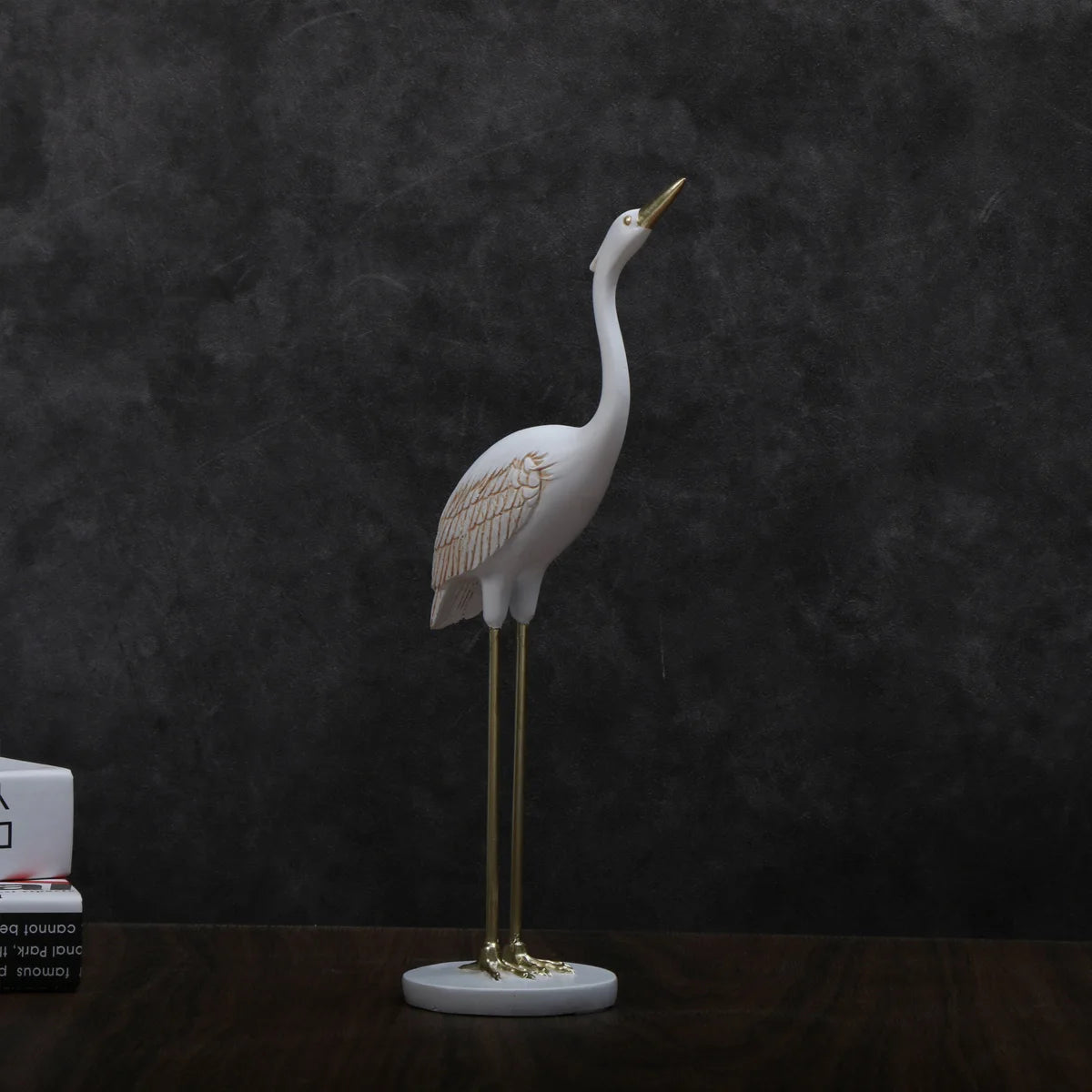 1 Pc Of Home Crane Ornaments, Indoor Decoration For GuestRoom, Home Decoration Living Room, Study, TV Cabinet, AndOffice Desktop