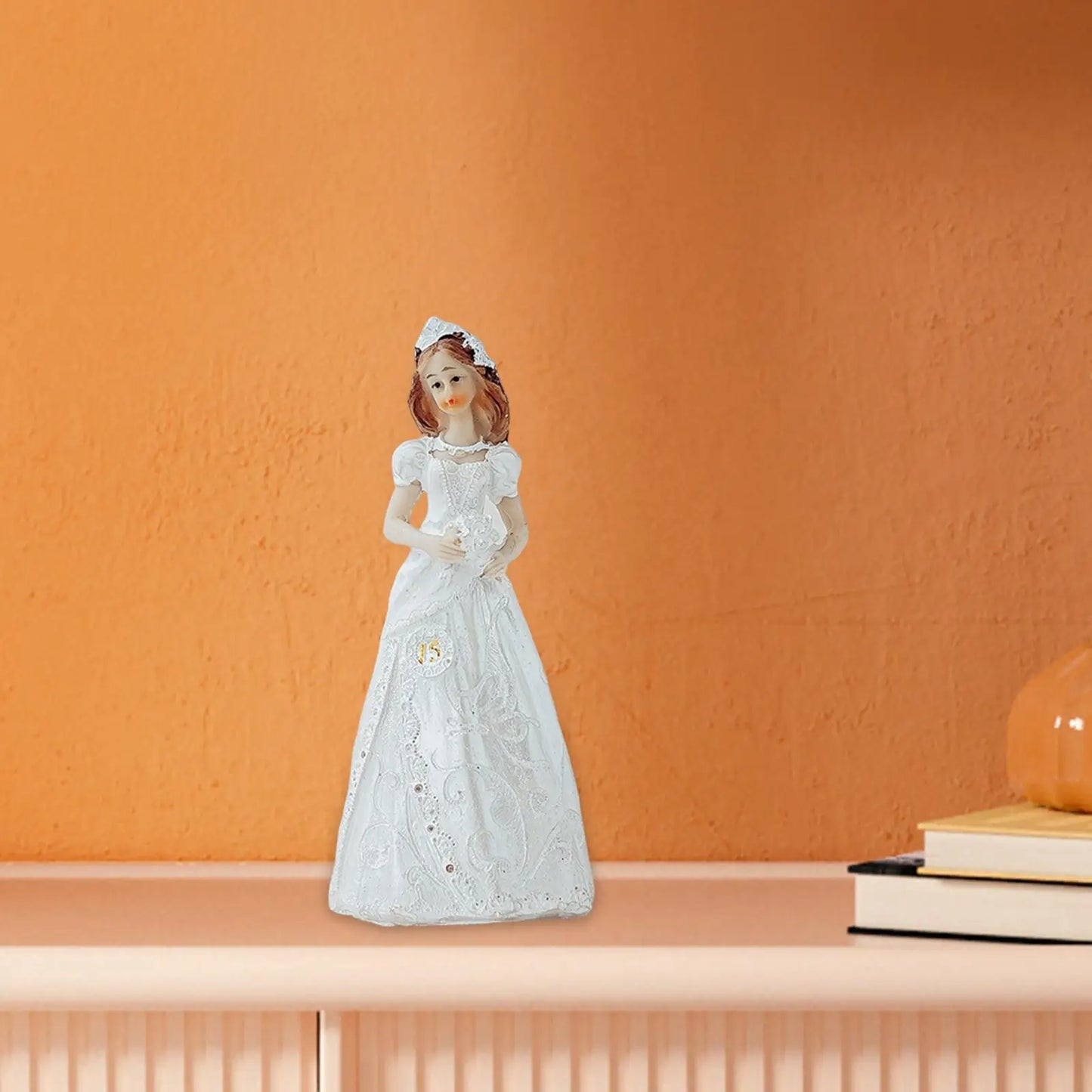 Nordic Retro Angel Statue Fairy Angel Figurine Photography Background Collectible Art Ornament Resin Statue