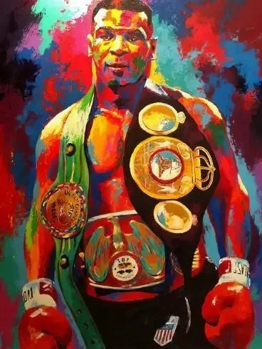 Boxing Mike Tyson Wall Art Painting Star Posters Prints Canvas Painting Print Pictures for Living Room Decoration Cuadros