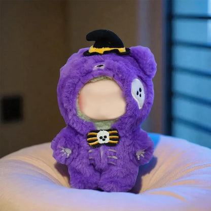 Doll Clothes For 15-17cm Lafufu Clothing Accessories Plush Mini Luxury Halloween Clothing Outfit Design DIY Kid Pendant Decor