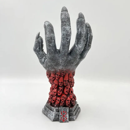 Hot Berserk Hand of God Resin Figure Statue Guts PVC Action Anime Figurine Model Collection Desk Decoration Toys Birthday Gift