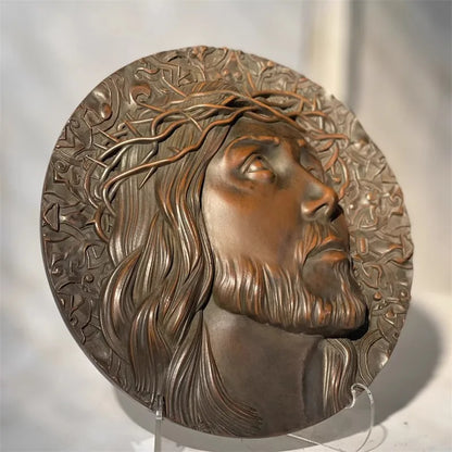 Abstract Spiky Textural Sculpture Hand Carved Relief Art Statue Modern Home Decor Centerpiece for Entryway Table & Living Room