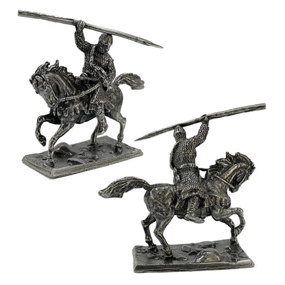 Metal Mediaeval Knights Army Centaur Cavalry Soldier Figurines Miniatures Copper Mens Gifts Car Ornaments Decorations Crafts