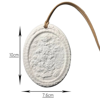 Car Aromatherapy Plaster Diffuser Stone Decorative Pendant Wardrobe Wardrobe Art Incense Hanging Diffuser Aromatic Device Gift