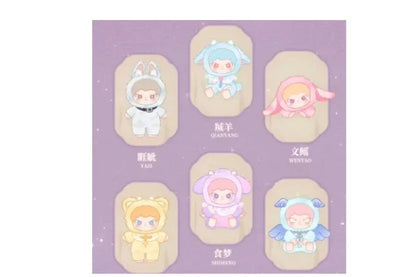 Original Dora Shanhai Dream Series 2.0 Vinyl Dolls Blind Box Pendant Mystery Box Cute Action Anime Figure Kawaii Model Gift Toys