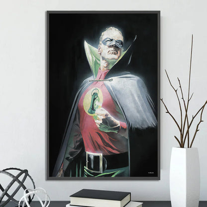 DC Heroes Ross Edition Superman Self-adhesive Poster Movie Wallpaper Figures Home Decoration Painting Wall Art Bedroom Cartoons