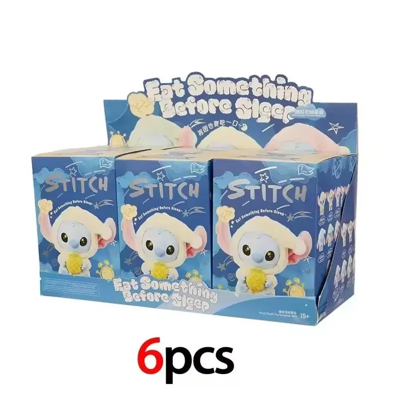 Crazy Animal City Vinyl Plush Series Blind Boxes Kawaii Blind Box Eat Something Before Sleep Series Vinyl Pendants