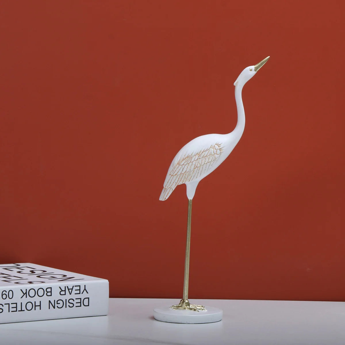 1 Pc Of Home Crane Ornaments, Indoor Decoration For GuestRoom, Home Decoration Living Room, Study, TV Cabinet, AndOffice Desktop