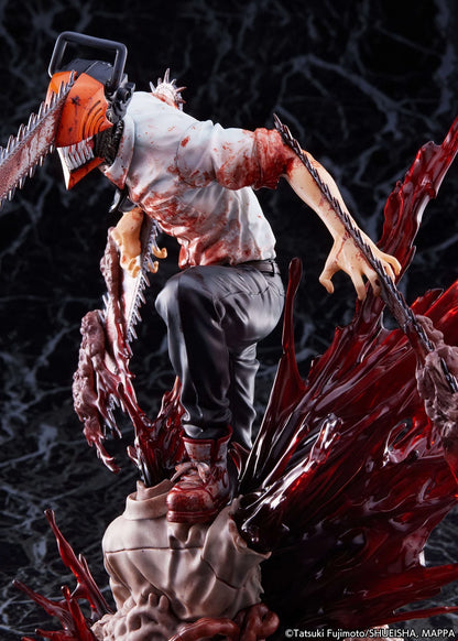 29cm tronçonneuse homme Anime Figure Denji Figurine Pvc Statue tronçonneuse Figurine modèle Collection poupée décoration jouet cadeau
