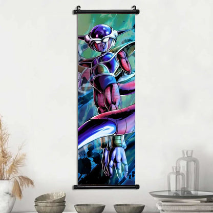 Dragon Ball Goku Poster Painting Birthday Gifts Wall Art Living Room Decoration Paintings Modular Bejita Hanging Scrolls Decor
