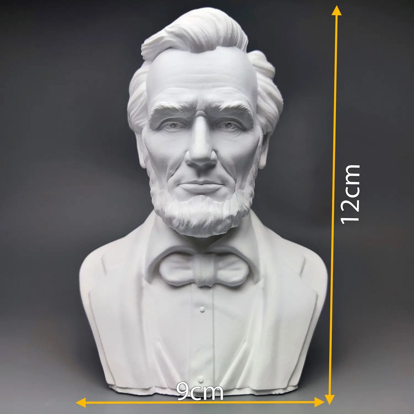 Abraham Lincoln Figure Gypsum Sculpture Decoration Advanced Art Ornaments Art Sketch Teaching Aid Modern Aesthetic Desktop Decor