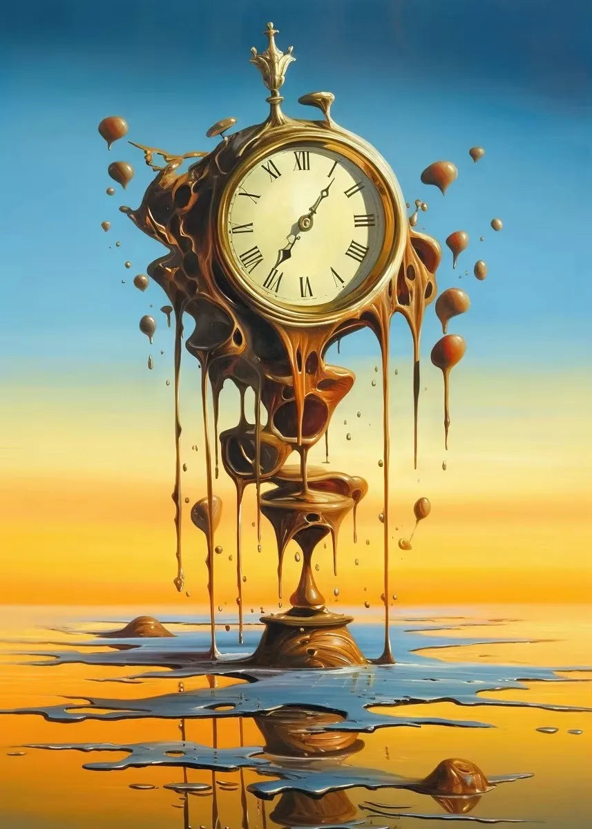 Surrealism Salvador Dali Posters and Prints Wall Art Canvas Painting Abstract Picture for Living Room Home Decoration Cuadros