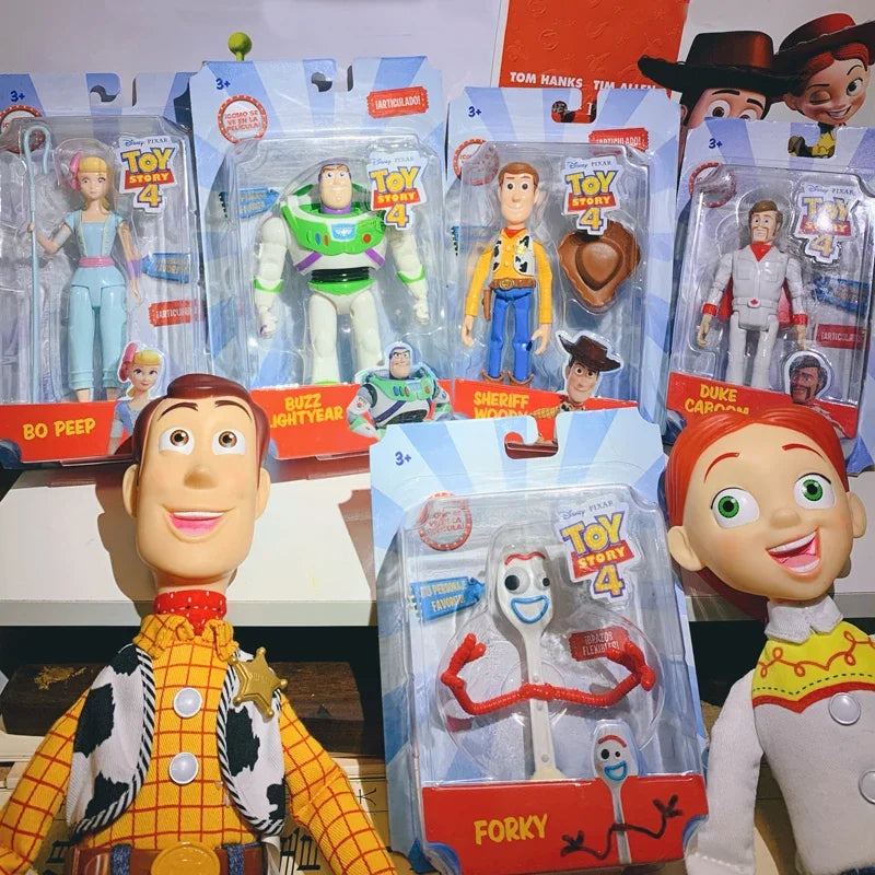 Toy Story Forky Buzz Lightyear Bobo Duke Caboom Jessie Woody Bo Peep A MY