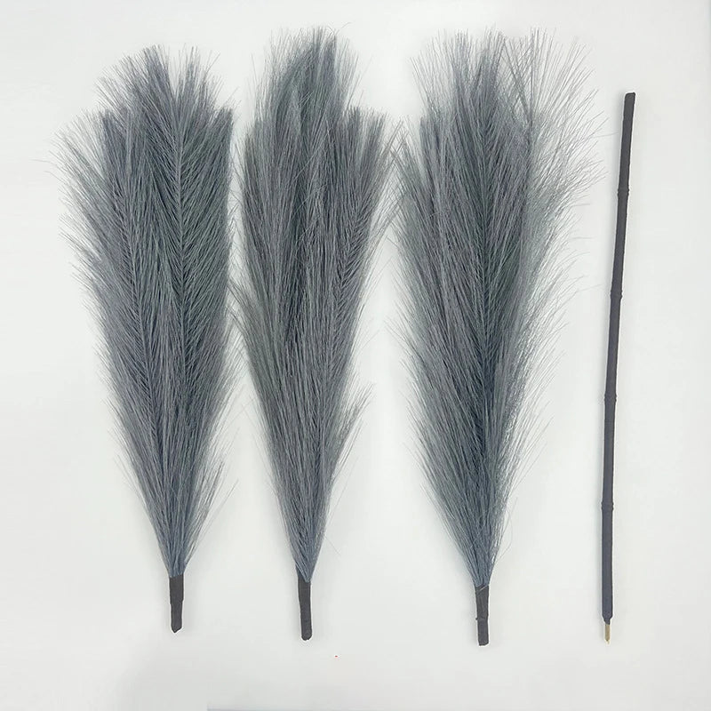 110cm Large Artificial Pampas Grass Fluffy Faux Pampas Grass For Vase Home Wedding Boho Decor Fake Flowers Plants for Decoration