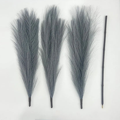 110cm Large Artificial Pampas Grass Fluffy Faux Pampas Grass For Vase Home Wedding Boho Decor Fake Flowers Plants for Decoration