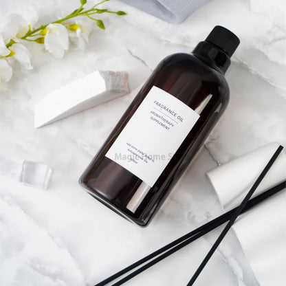 500ml Reed Diffuser Refill High-capacity Hotel Home Fragrance Indoor Perfumes Aromatherapy Diffuser Replacement Essential Oil