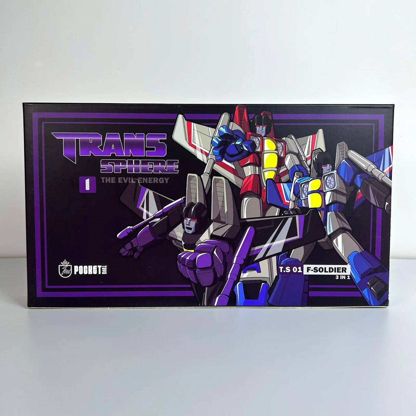 Transformation PT PT-F15 PT F15 Pocket Toys  Starscream Skywarp Thundercracker KO MP Action Figure Robot