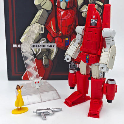 Pocket Toys Transformation Pt-M01 PTM01 PT M01 Powerglide G1 Glider Of Sky Ko Dx9 Action Figure Robot Gift