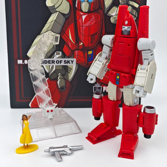 Pocket Toys Transformation Pt-M01 PTM01 PT M01 Powerglide G1 Glider Of Sky Ko Dx9 Action Figure Robot Gift