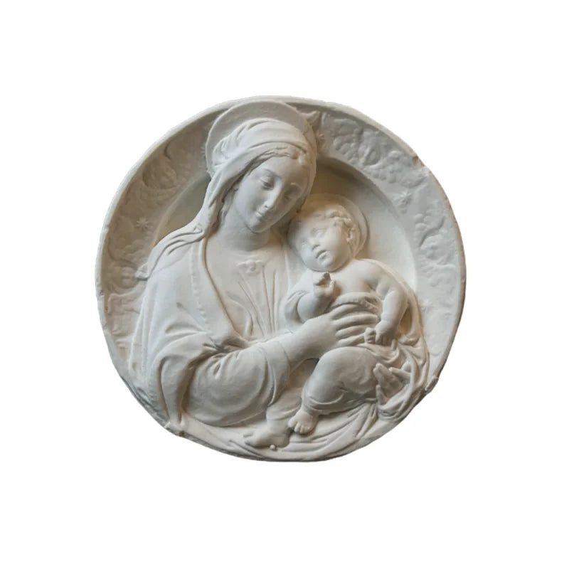 Retro Roman Art Gypsum Sculpture Desktop Ornaments Luxury Home Decor Creative Modern Craft Aesthetic Statue Office Cabinet Decor