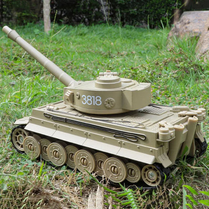 1:32 Alloy Tiger Tanks Toy Diecast Models Cars Spray Version Wheel Pull Back Light Sound Miniature T-90 Tank Kids Birthday Gifts