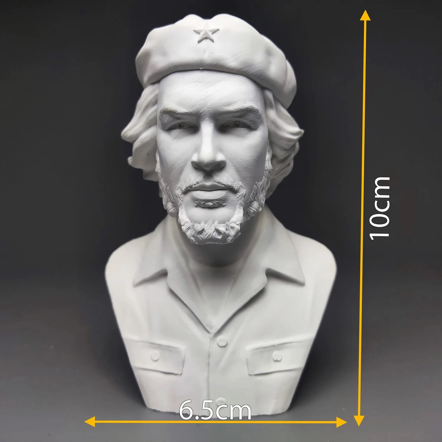 Che Guevara Model Plaster Figure Sculpture Art Decoration Ornaments Interior Art Living Room Figurines Desktop Decor Statue