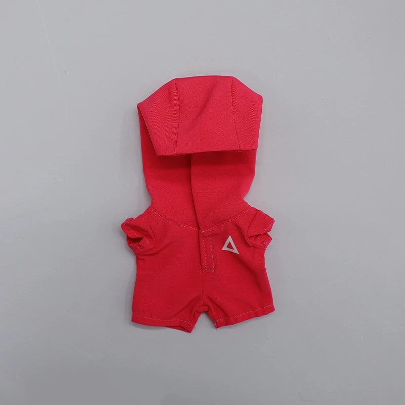 For Labubu Clothes Mp5 Outfit Accessories for The Monster Korea Kpop Lafufu Idol V1 V2 V3 Commando Jacket Clothing Pendant gifts