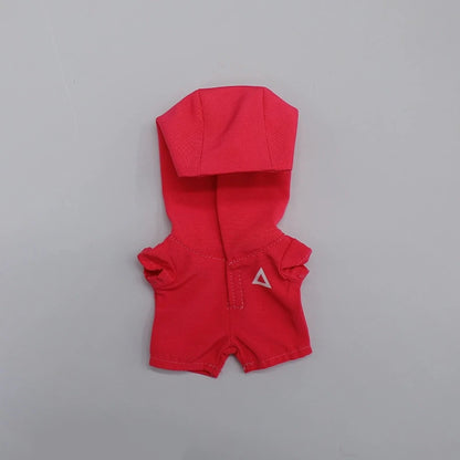 For Labubu Clothes Mp5 Outfit Accessories for The Monster Korea Kpop Lafufu Idol V1 V2 V3 Commando Jacket Clothing Pendant gifts