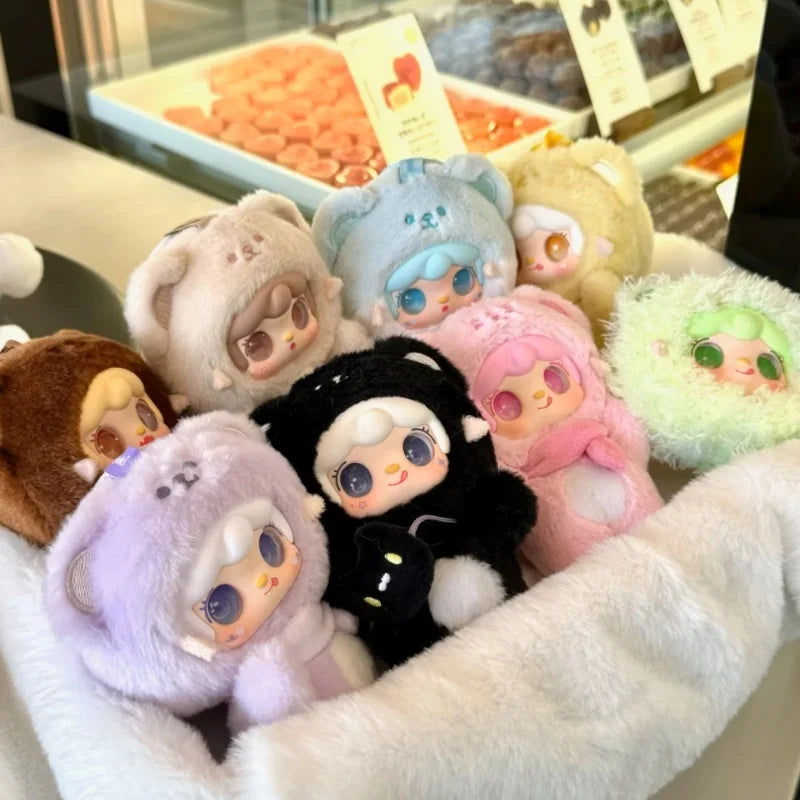 New Yooki V4 Take A Bite Of Bear Series Blind Box Vinyl Doll Gift Dolls Bag Pendant Mystery Box Surprise Girl Christmas Present