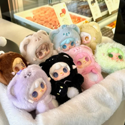 New Yooki V4 Take A Bite Of Bear Series Blind Box Vinyl Doll Gift Dolls Bag Pendant Mystery Box Surprise Girl Christmas Present