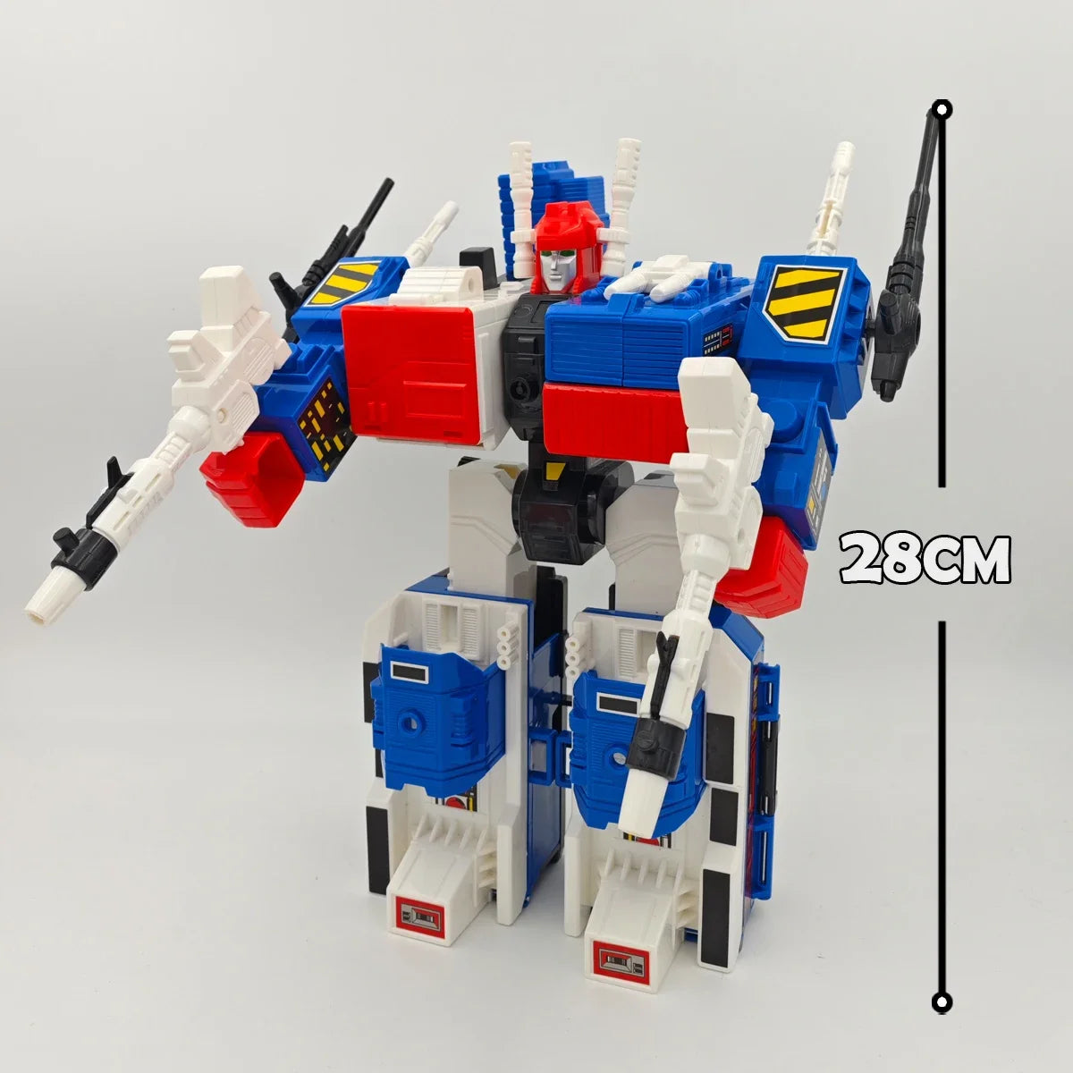 Transformation Metrotitan G1 3 Change Base Metroplex Fighters Blue KO KT Ver Action Figure