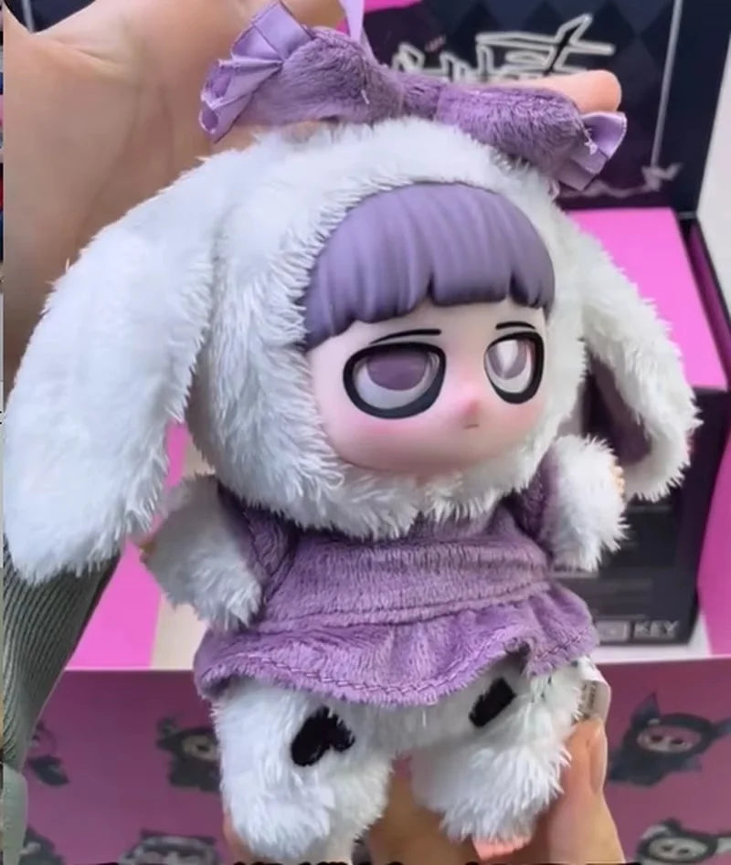 Kiki Little Key Authentic Gothic Style Night Elf Plush Blind Box Pendant Trendy Collectible Toy for Girls Birthday Gift