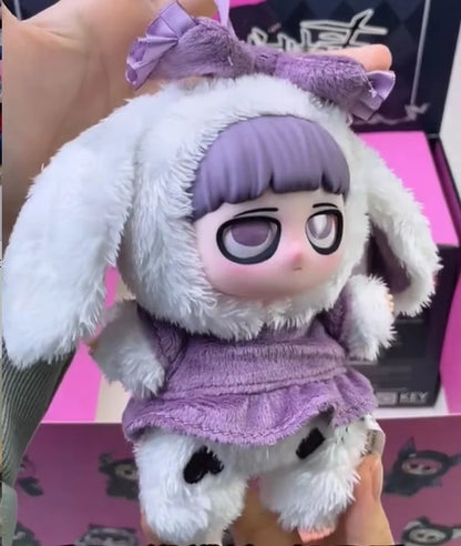 Kiki Little Key Authentic Gothic Style Night Elf Plush Blind Box Pendant Trendy Collectible Toy for Girls Birthday Gift