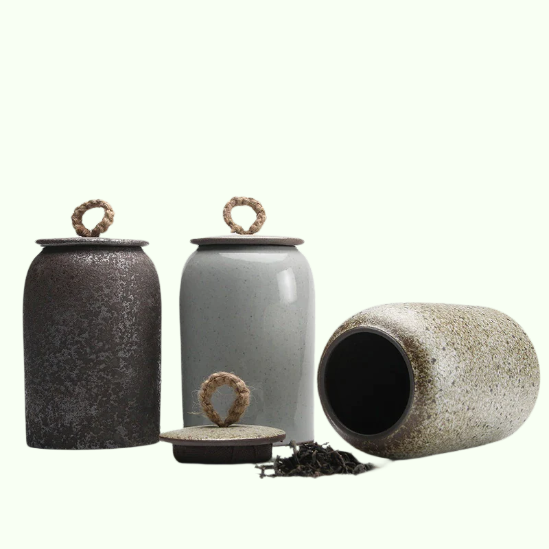 Ceramic airtight coffee canister - acacuss