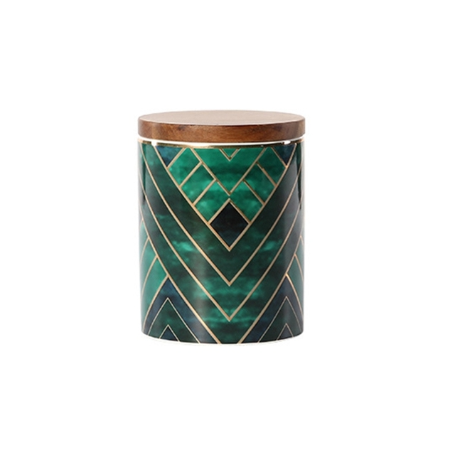 Ceramic Coffee CAN AirTight Coffee Container | Latas de té de cerámica, piedra retro, hermético