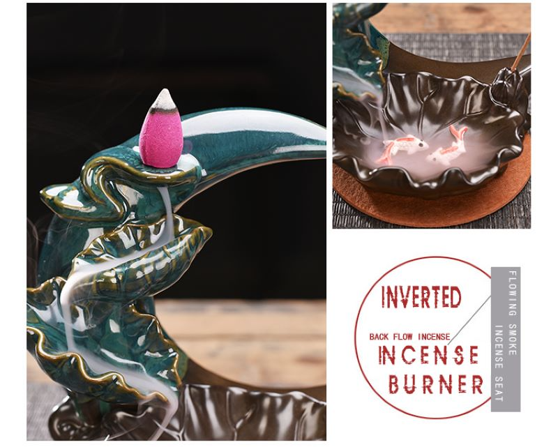 Incense stick holder - Moon Incense Burner - acacuss
