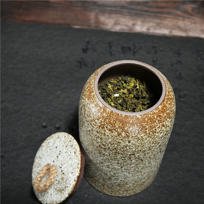 Ceramiczny harmonkowy kanister kawowy